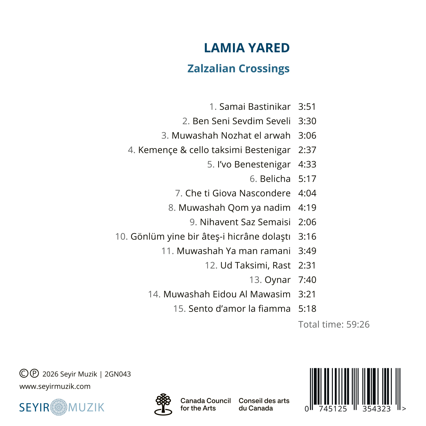 LAMIA YARED | Zalzalian Crossings - Image 2